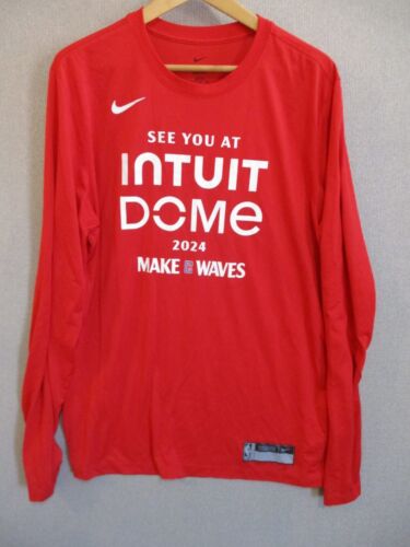 The Nike Tee Intuit Dome 2024 Size XL LA Clippers