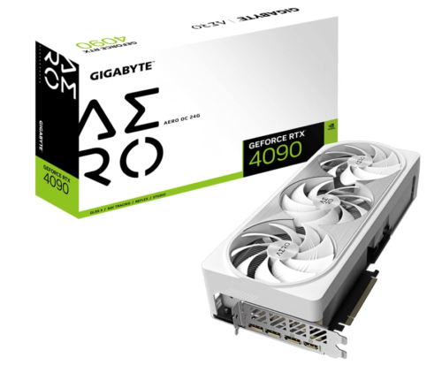 GIGABYTE RTX 4090 AERO OC – 24GB high-performance graphics card, discounted now!