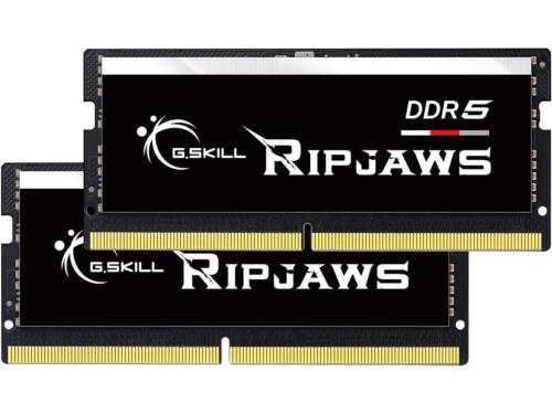 G.SKILL Ripjaws Series 64GB (2 x 32GB) 262-Pin DDR5 SO-DIMM DDR5 4800 (PC4 38400