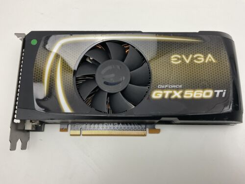 EVGA Geforce GTX 560 Ti Superclocked 1GB GDDR5 PCIe 2.0 x16 Video Graphics Card