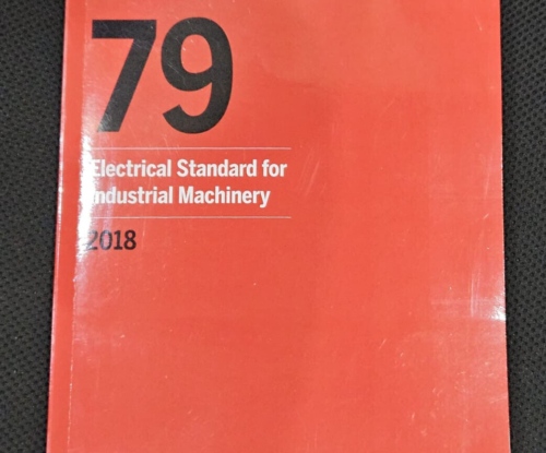 NFPA 79 Electrical Standard for Industrial Machinery 2018 Edition New Stock