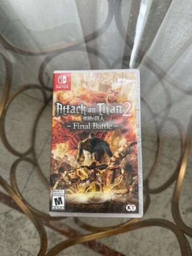 Attack on Titan 2: Final Battle – Nintendo Switch, Brand New Factory Sealed Game