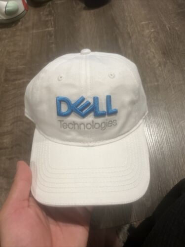 Dell Technologies Laptop Gaming Monitors PC’s Data White Baseball Hat READ