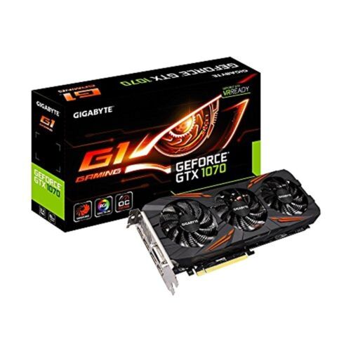 GIGABYTE GeForce GTX 1070 G1 Gaming Video/Graphics Cards GV-N1070G1 GAMING-8GD