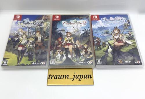 Nintendo Switch Atelier Ryza 1 & 2 & 3 set Tested Games