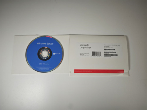 Microsoft Windows Server 2022 Datacenter x64 DVD 16Core + PRODUCT LICENSE KEY