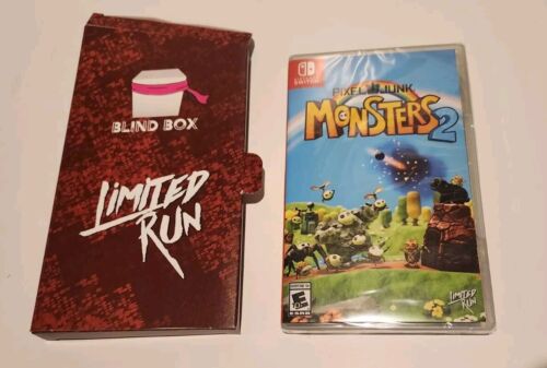 Brand New Sealed PixelJunk Monsters 2 Nintendo Switch Limited Run Games #004 LRG