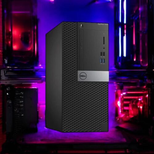 GAMING Dell i7 Desktop Computer PC NVIDIA GTX745 32GB RAM 512GB SSD W11P WIFI BT