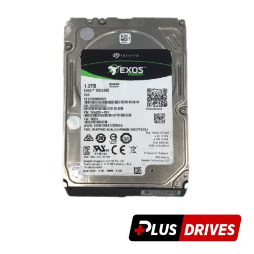 1.2TB SAS ST1200MM0009 Seagate 2.5″ Exos 10E2400 Server HD 10K RPM 12Gbps 128MB