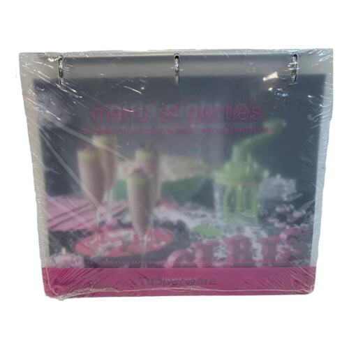 Tupperware Tool Book Menu Parties Binder Sales Force New in Package Folderp