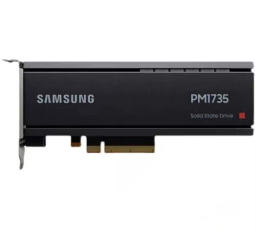 Samsung PM1735 1.6TB SSD HHHL PCIE 4.0 NVME Solid State Drive MZPLJ1T6HBJR-00AD3