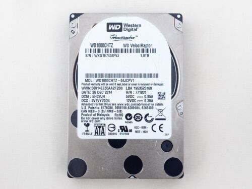 Western Digital WD WD1000CHTZ 1TB Velociraptor SATA 10000RPM 2.5″ Hard Drive