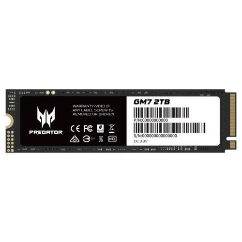 ACER GM7 2Tb M.2 NVMe PCIe Gen 4×4 SSD PREDATOR