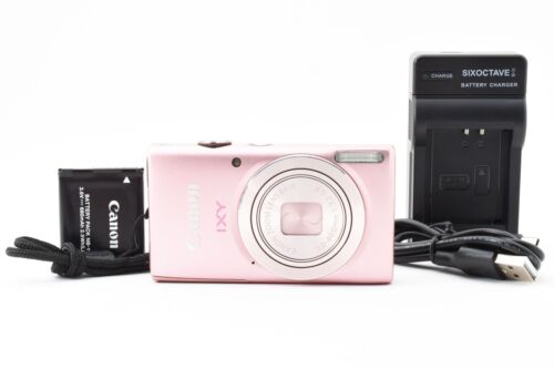 [NEAR MINT] Canon IXY 100F Pink 16.0MP 8x optical zoom Digital Camera From JAPAN