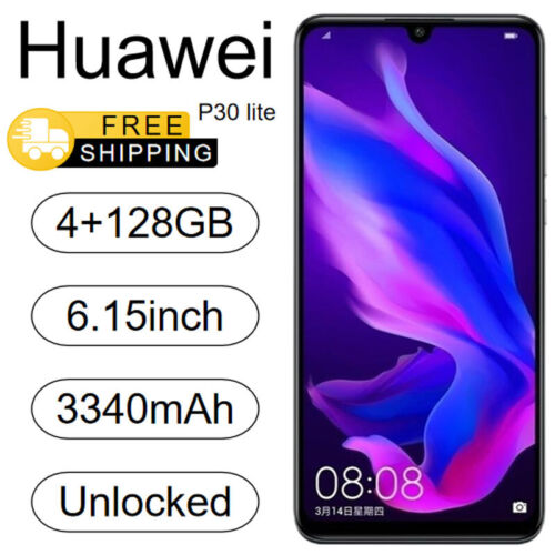 Unlocked Huawei P30 Lite 6.15”Android 4+128GB New Sealed – Big Sale