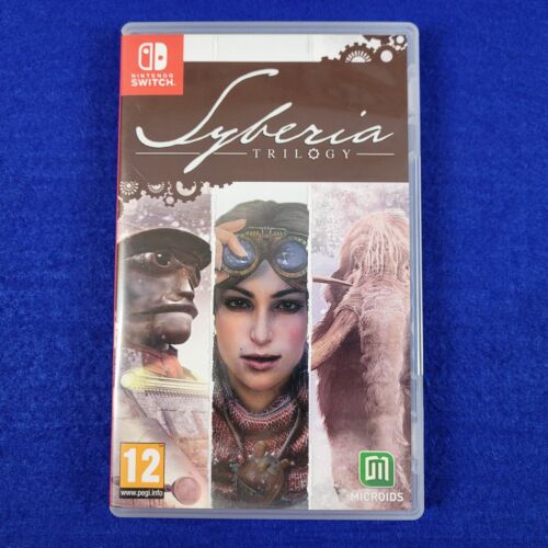 Nintendo Switch SYBERIA TRILOGY Game 1 + 2 + 3 REGION FREE PAL UK EXCLUSIVE