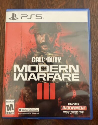 Call of Duty Modern Warfare III 3 (Sony PlayStation 5, 2023) PS5