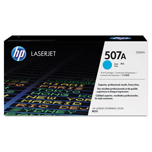 HP Inc. HP 507A (CE401A) Cyan Original LaserJet Toner Cartridge