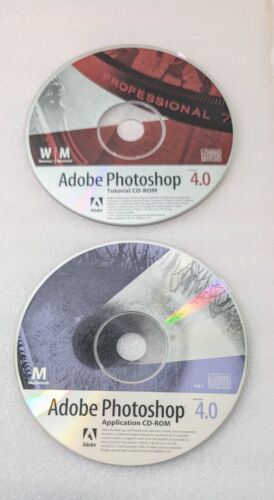 Adobe Photoshop Application 4.0 For Mac And Tutorial CD With License Keys