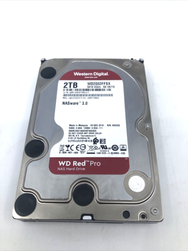 Western Digital Red Pro 2TB NAS 7.2K 6Gb/s SATA 3.5″ WD2002FFSX NASware 3.0