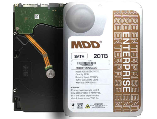 New MDD 20TB 7200RPM 256MB Cache SATA 6G 3.5