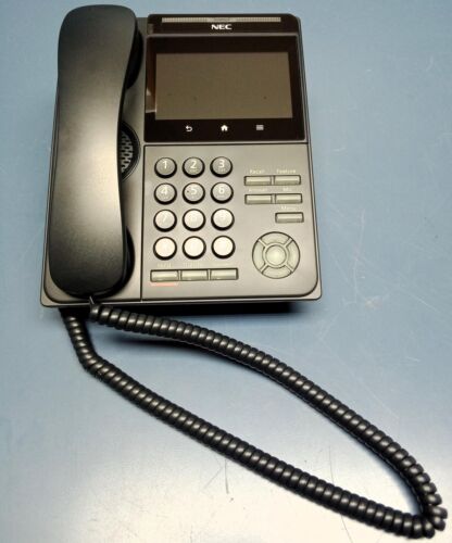 NEC ITK-8TCGX-1(BK)TEL BE118977 DT900 Series IP Color Self-Labeling Phone