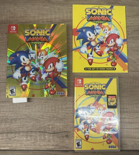 Sonic Mania Plus (Nintendo Switch) Complete In Box!