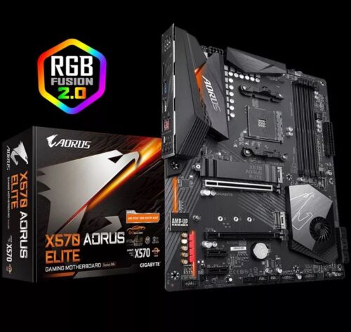 GIGABYTE X570 AORUS ELITE AMD Ryzen 3000 PCIe 4.0 SATA USB 3.2 BRAND NEW