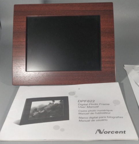 Norcent 8″ Digital Photo Frame DPF822 128MB NAND Flash USB 2.0 High Speed