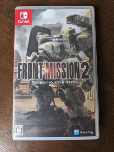 Front Mission 2 Remake Nintendo Switch Rainy Frog HAC-P-A9CQA Japan Import 84