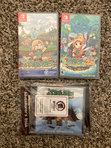 ittle dew & ittle dew 2+ Nintendo Switch /w  1Print Goodies