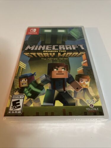 Minecraft Story Mode Season Two 2 (Nintendo Switch, 2018) Fast Free Shipping