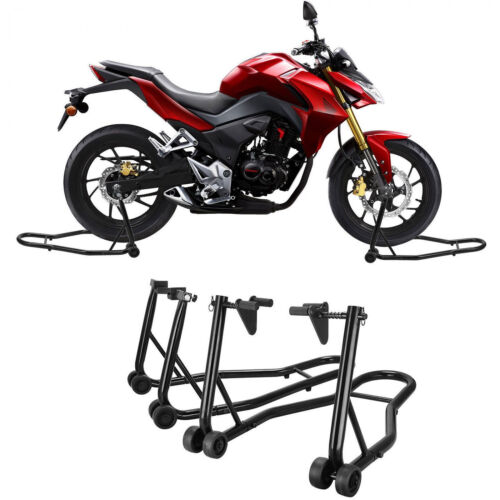 Motorcycle Work Repair Rack  Floor Stand Storage Display Maintenance Stand us