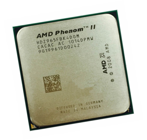 HDZ965FBK4DGM AMD Phenom II X4 965 Quad-Core Processor 3.4 GHz Socket AM3 CPU