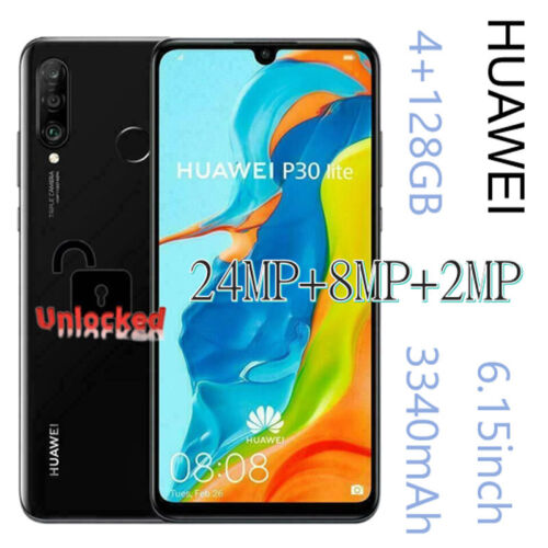 Huawei P30 Lite 6.15”Android Unlocked 4+128GB New Sealed – Big Sale