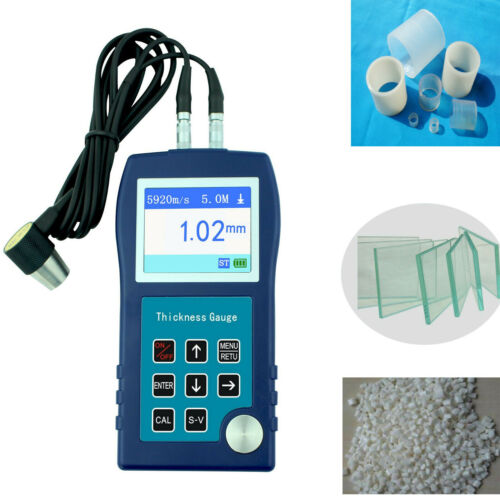 Ultrasonic Thickness Tester with Range 0.75 to 400mm Data Storage 2000 Groups