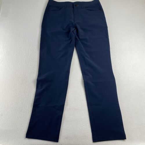 Public Rec Workday Pant Blue Stretch Men’s 34×32 (TAG 33X34) Polyester Spandex