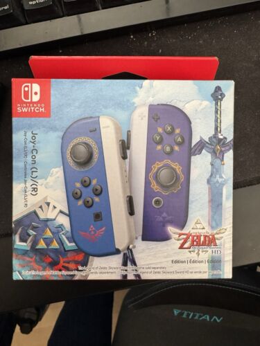 Nintendo Switch Joy-con The Legend of Zelda Skyward Sword Edition Sealed New