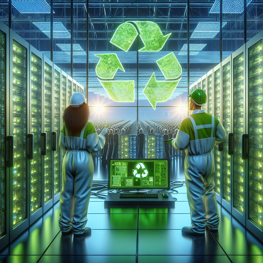 Innovations in Sustainable Data Center Design and Operations