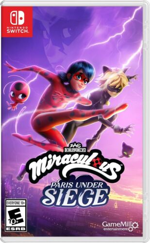 Miraculous: Paris Under Siege Nintendo Switch / NEW & SEALED FREE US SHIPPING