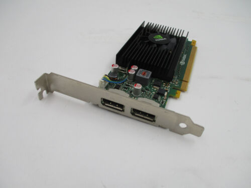 Nvidia Quadro NVS 310 512MB DDR3  2xDisplay Port Graphics Card HP P/N:707252-001