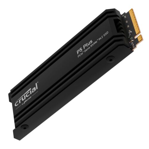 Crucial P5 Plus with Heatsink 2TB 2TB M.2 2280 NVMe SSD (CT2000P5PSSD5)