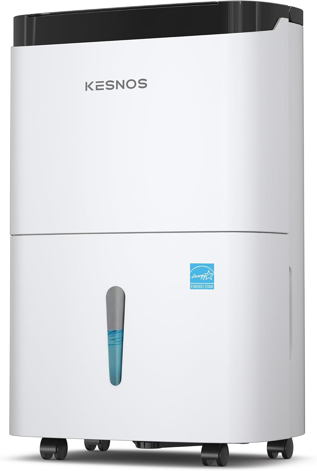 Kesnos 80 Pints Energy Star Dehumidifier for Home & Basement with Drain Hose, Ideal for Large Spaces up to 5,000 Sq. Ft., Featuring Auto Defrost & Self-Drying Function