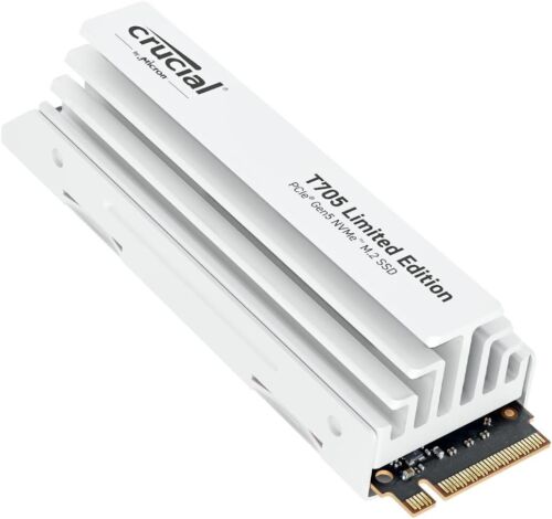 Crucial T705 2TB PCIe Gen5 NVMe M.2 SSD OPEN BOX