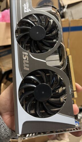 Graphics Card MSI N560GTX Twin Frozr II/OC 1gb DDR5 HDMI Mini DVI-I