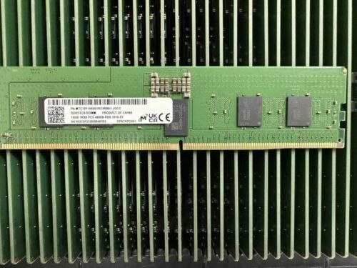 Micron 16GB DDR5 4800MHz RAM ECC RDIMM 1Rx8 PC5-4800B ECC REG Sever Memory