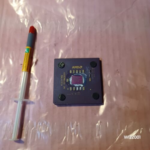 AMD Duron 950 Spitfire CPU D950AUT1B &  New Silver Thermal Syringe