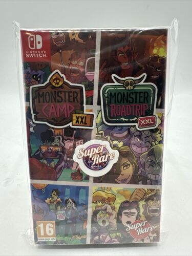 Nintendo Switch Monster Camp & Roadtrip XXL – SRG 2 Pack #107/108 Brand New