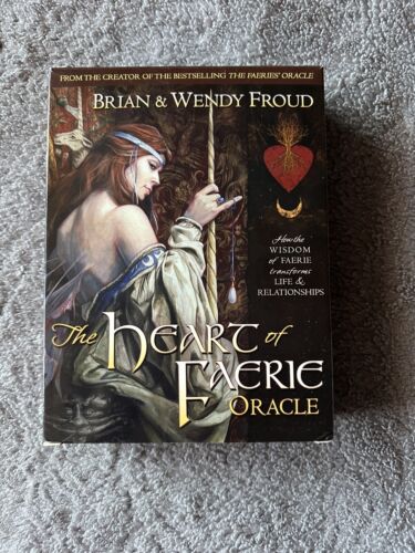 The Heart of Faerie Oracle, Brian and Wendy Froud, with Guidebook, Rare, OOP