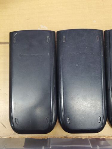 TI 84 Slide COVER LOT x50 Texas Instruments BLACK-USED-POOR